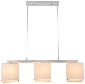 Candellux BOHO Luster 3X40W E27 White Lampshade Beige 33-58362