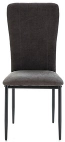 Čierne jedálenské stoličky v súprave 4 ks Holly – Marckeric