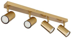 Globo 57911-4GO - Bodové svietidlo ROBBY 4xGU10/35W/230V zlatá