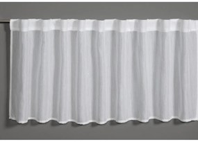 Biela záclona 45x140 cm Jacquard-Voile - Gardinia