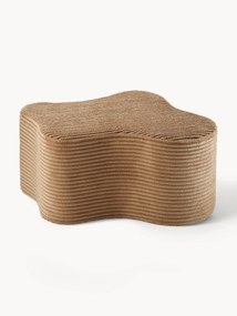 Ručne vyrobená detská menčestrová taburetka Cloud