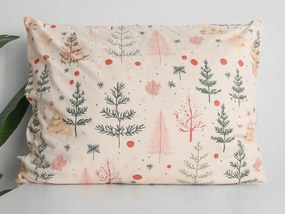 XPOSE® Bavlnená obliečka na vankúš ŠKANDINÁVSKE VIANOCE 70x90 cm