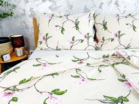 Áčko a.s. Ružomberok Krepové návliečky MAGNÓLIA Champagne