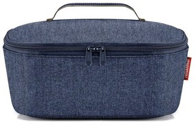 Reisenthel Termotaška Coolerbag M pocket herringbone dark blue