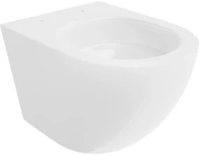 Mexen Lena, závesná WC misa 490x360x340 mm, Rimless Tornádo, biela lesklá, 3322XX00T