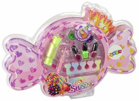Lean Toys Makeup set v tvare cukríka – 9ks.
