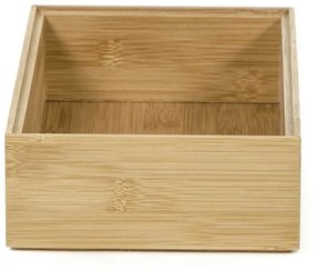 Organizér Compactor Bamboo Box, 22,5 x 15 x 6,5 cm, prírodné drevo