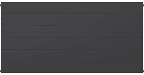 Mexen, panelový radiátor Mexen Line CL21 500 x 500 mm, bočné pripojenie, 504 W, antracitový - W421L-050-050-66