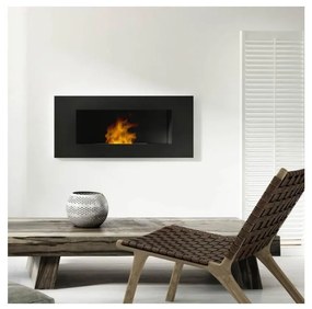 Kratki DELTA3/TUV - Vstavaný BIO krb DELTA3 40x120 cm 3x1,1kW čierna