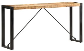 Konzolový stolík 150x35x76 cm mangovníkový masív 285948