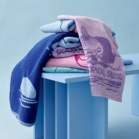 Uterák Moomintroll 70x140, modrý