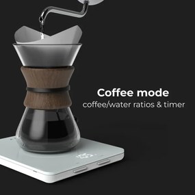 AENO - Inteligentná  kuchynská váha 3xAAA Bluetooth