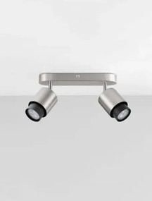 LED nikel designové stropné svietidlo Ison 2