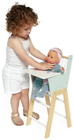 Drevená stolička pre bábiku - Zen