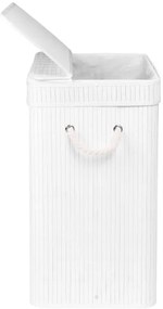 Kôš na bielizeň SOREN biely