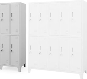 Pracovná šatníková skriňa BHP BARTEK 2 Plus 559 x 1720 x 450 mm