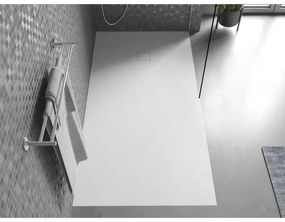 Mexen Bert, SMC obdĺžniková sprchová vanička 160 x 80 cm, biela, 4K108016