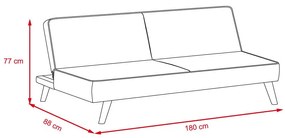 Rozkladacia pohovka Catini KIRA - sivá