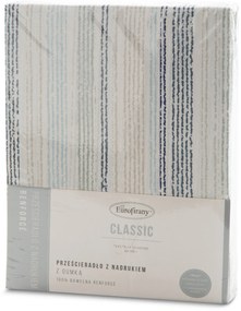 MAKOSATÉNOVÉ PRESTIERADLO S GUMOU PRINT 100X200X30 CM VZOROVANÁ