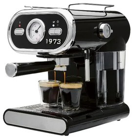 Silvercrest®  Kávovar Chrom Retro 1973 Semc 1100 A1/Soemc 1100 A1, čierny  (100393105)