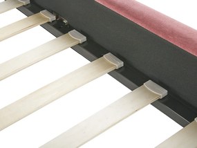 Manželská posteľ 140 cm Alise (ružová) (s roštom). Vlastná spoľahlivá doprava až k Vám domov. 1077495