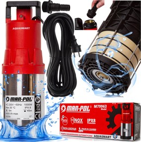 Ponorné Čerpadlo Na Vodu Mar-pol 1000 W Výkonné 100 L/min M79963