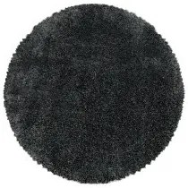 Ayyildiz koberce Kusový koberec Fluffy Shaggy 3500 grey kruh - 160x160 (priemer) kruh cm