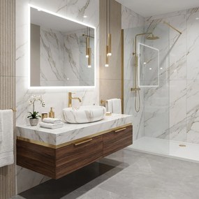 Rea Linda Lava umývadlo, 49 x 34 cm, imitácia kameňa-lava matná, REA-U8568