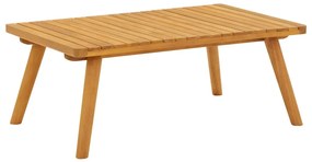Záhradný konferenčný stolík 90x55x35 cm masívne akáciové drevo