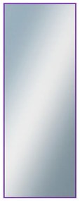 DANTIK - Zrkadlo v rámu, rozmer s rámom 60x160 cm z lišty Hliník modrá m. (7002242)