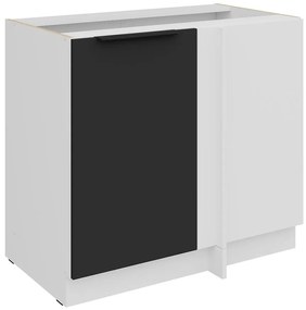 Kuchynská skrinka Aria-Bl/Wh Anti Fingerprint 105 Nd 1f Bb