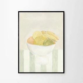 The Poster Club Plagát Still life with Fruit by Isabelle Vandeplassche 50x70 cm