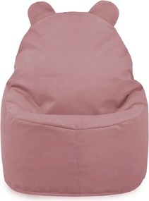 Detské kreslo Sako TEDDY – mäkké plyšové kreslo pre najmenších Farba: Modrý