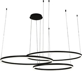 LED Stmievateľný luster na lanku LED/170W/230V 3000-6500K + diaľkové ovládanie