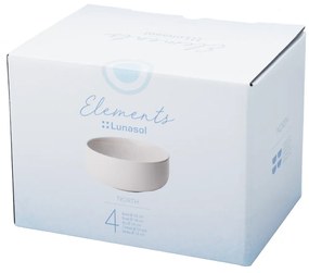 Miska, okrúhla, 14 cm, 4-dielna sada – Gaya Elements North - 492527