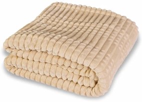 Deka obojstranná béžová 130x160 cm EMI