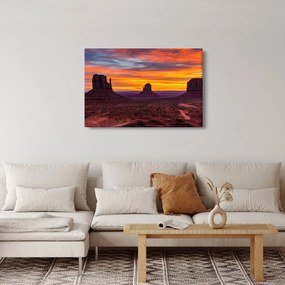 Obraz - Monument Valley v Arizone (90x60 cm)