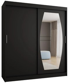 Skriňa Rossa 180 čierna