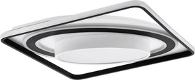 XXXLutz STROPNÉ SVIETIDLO, 45/45/8,5 cm Eglo - Online Only bytové doplnky - 003348314601