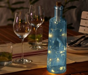 Dekoračná fľaša s LED