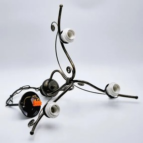 Luster na reťazi RETRO II 3xE27/60W/230V