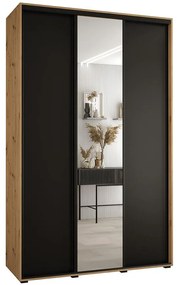 Skriňa 45 Canaris 3 160 artisan/čierna/čierna