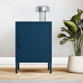 Nočný stolík MIA, 424 x 595 x 400 mm, Modern: tmavomodrá farba