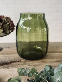 Váza Mařenka – olivová