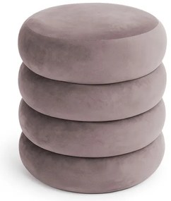 Taburetka SNUGGO tmavobéžová