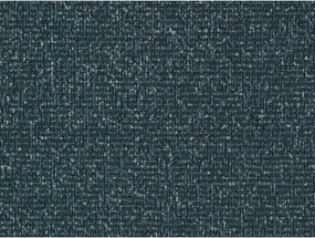 Tyrkysovomodrá čalúnená jednolôžková posteľ s úložným priestorom s roštom 90x200 cm Darren – Micadoni