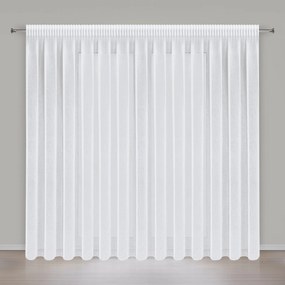 ZÁCLONA NA PÁSKE ELPIDIA 350X250 CM BIELA