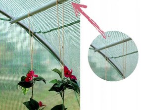 GARDEN LINE Fóliovník 4,5x2x2m s dodatočným vetraním GardenLine - TUN3927