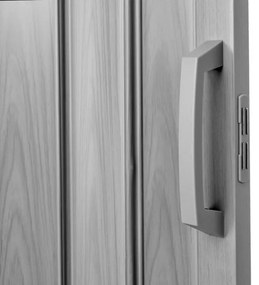 Skladacie dvere 004 07 sivý dub 90 cm