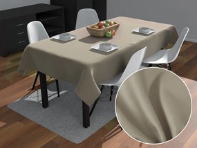 Biante Obdĺžnikový bavlněný saténový ubrus ST-021 Latte 60x100 cm